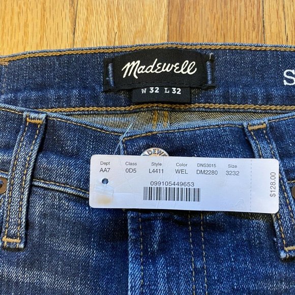 Madewell Jeans Nwt Madewell Mens L441 Skinny Jeans Size 35 X 32